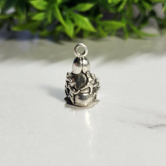 Navajo Native Amarican Hopi Storyteller Mother Sterling Silver Pendant or Charm! - Picture 4 of 12